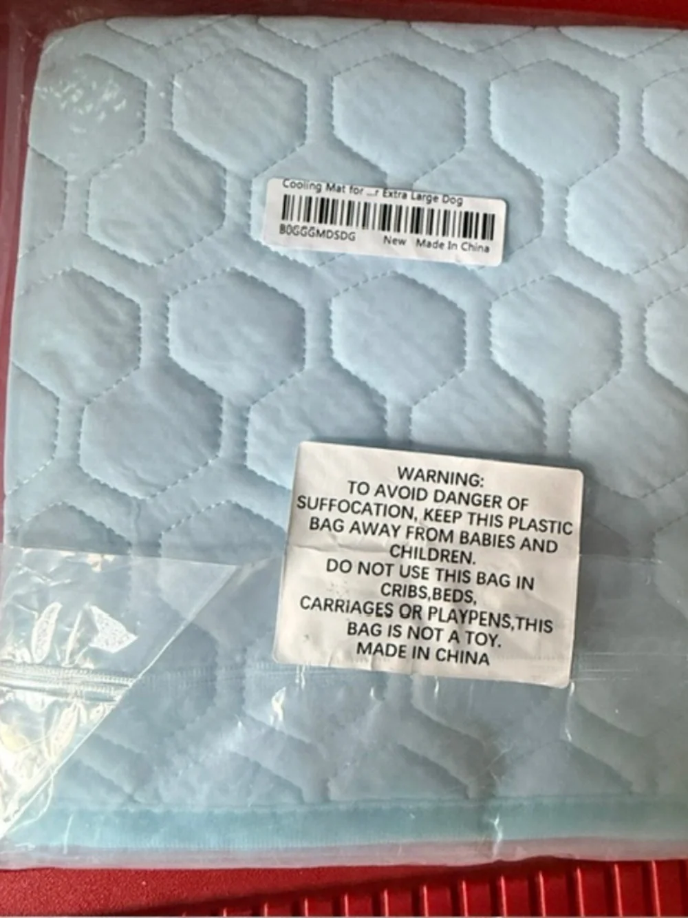 Dog cooling mat